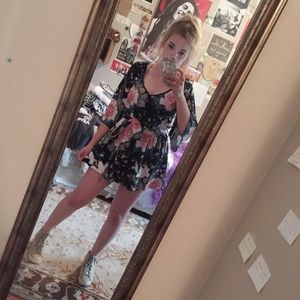 NWT BlackMilk koson flowers kimono playsuit size M